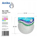 Salvaplatos PVC Translucido Circular 30cm Gris Amiko