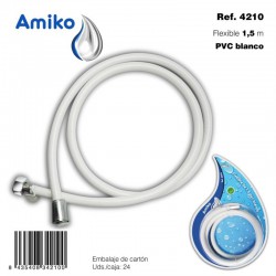 Flexible 1.5m PVC Blanco Amiko