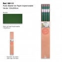 Rollo Mantel de Papel Impermeable 135x500cm Verde SINI