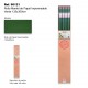 Rollo Mantel de Papel Impermeable 135x300cm Verde SINI