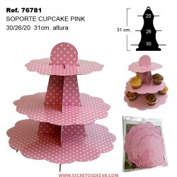 Soporte para Cupcake Pink