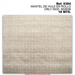 MANTEL DE HULE EN ROLLO ORLY MOD. 80265B