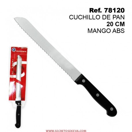Cuchillo de Pan 20cm Mango ABS SINI