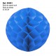 Bola de Papel Azul con Forma de Panel de Abeja SINI