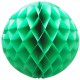 Bola de Papel Verde con Forma de Panel de Abeja SINI